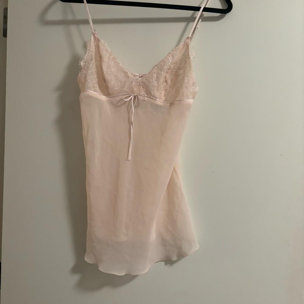 La Senza pink slip top